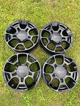 ALU KOLA FIAT 500 4X98 R16’ BLACK - 2