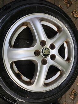 ALU kola letní Škoda 5x100 Fabia III Rapid R15 - 2