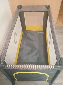 Postýlka cestovní LIONELO Stefi Yellow Lemon - 2