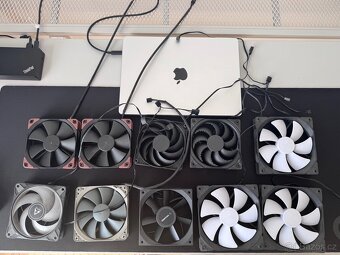 Vodní chlazení - ventilátory, pumpa, fitinky - 2