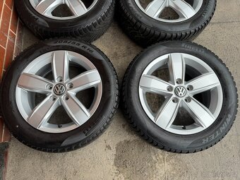 Alu 16" 5x112, orig. VW Corvara + zimní 90% G7 - 2