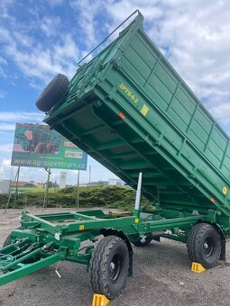 Traktorovy vlek,navěs, přívěs, (sklopení try strany) Belarus - 2