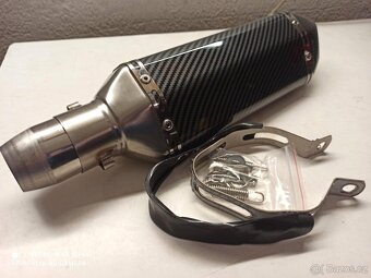 Výfuk karbonový univerzál na všechny moto i skútry - 2