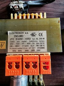 Futurelight, Robe, Tlumivka, Starter, Trafo ,Kondenzator - 2