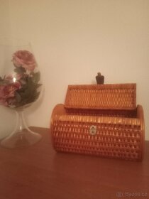 Proutěný košík. 32,5 cm X 16,5 cm - 2