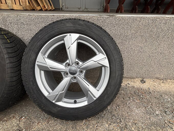 Originální zimní sadu ALU KOL AUDI 5x112+PNEU 235/55 R18 - 2