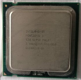 Intel Pentium D 3,0 GHz, 4 Mb cache, 800 MHz FSB. - 2