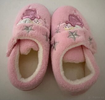 Dětské bačkory růžové vel.20-22 - 2