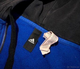 ADIDAS BAVLNĚNĚNÁ PÁNSKÁ MIKINA L(L-XL) - 2