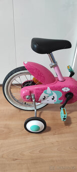 Dětské kolo 14 btwin z Decathlonu s jednorožec - 2