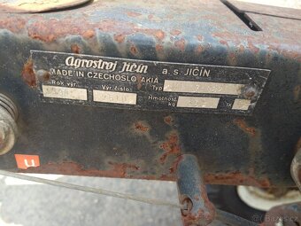 Prodám malotraktor Agrostroj Jičín MT7 - 032 - 2