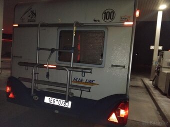Obytny prives karavan knaus s palandama - 2