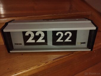 Překlápěcí retro hodiny Pragotron IPJ 0612 - 2