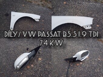 Levné náhradní díly / Vw Passat b5.5 ( zbytek dílů ) - 2