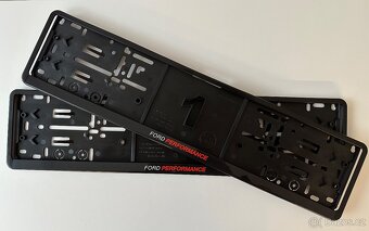 Ford Performance podložky pod SPZ - 2