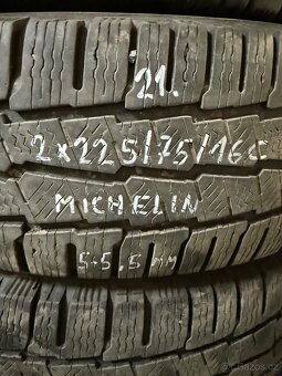 2x zimní pneu r16 225/75/16C - 2