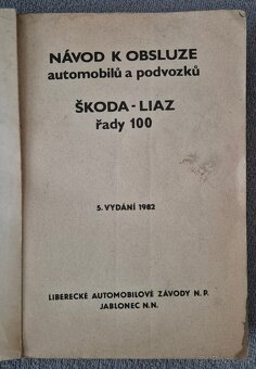Návody k obsluze TATRA a LIAZ - 2