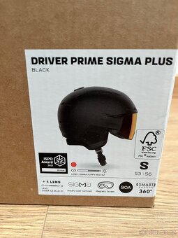 Helma s brylemi Salomon Driver Prime Sigma Plus black S - 2