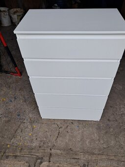 Ikea komoda Kullen 5 zásuvek bílá - 2