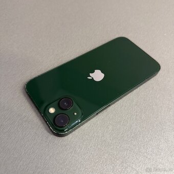 iPhone 13 256GB zelený, 100% baterie, 12 měsíců záruka - 2