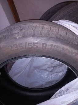 235/55 R18 CONTINENTAL 4xletní pneu - 2