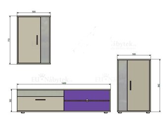 Komody a stolek pod TV - 2