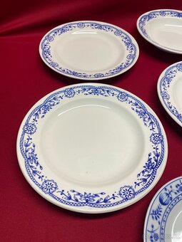 talíře cibulák vzor malované talíře cibulák porcelán - 2