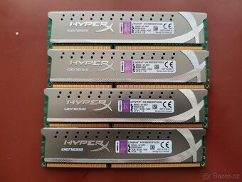 RAM DDR3 Kingston (4x 4GB) 16 GB 1600 MHz do PC, chladič - 2