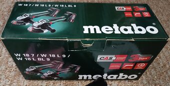Metabo W 18 7-125 Aku úhlová bruska - 2