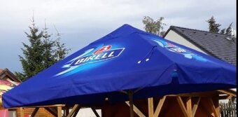Hospodský slunečník Nový potah Birell 3,5x3,5m - 2