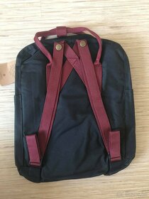 Batohy Fjällräven Kanken černý s vínovými prvky - 2