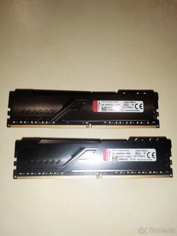 HyperX 16GB KIT DDR4 3600MHz CL17 FURY Black series - 2