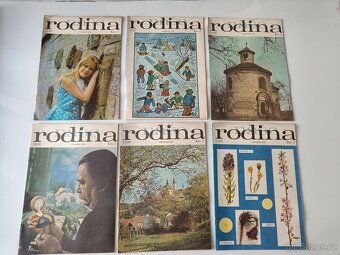 Časopis Naše rodina 1969 a 1970 - nekompletní, celkem 50 kus - 2