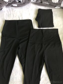 H&M - Těhotenské kalhoty vel. S-M - 2