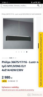 Lustr Philips 2ks - 2