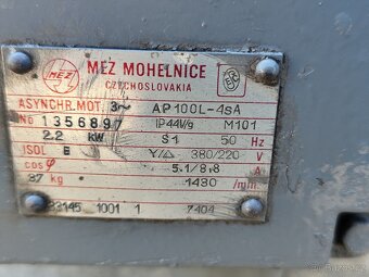 asynchronní motor 2,2 kW - 2