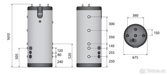 ACV SMART ME 300 Zásobníkový ohřívač vody v nerezi - 2