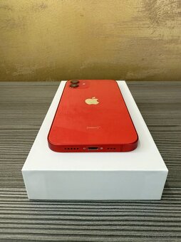 Apple iPhone 12 128GB červená, baterie 100% - 2