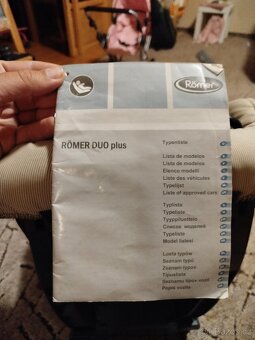Autosedačka romer duo - 2