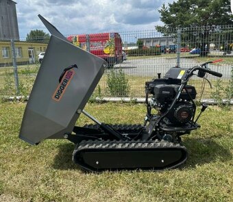 dumper, stavební kolečko, železný kůň, pásový dumper - 2