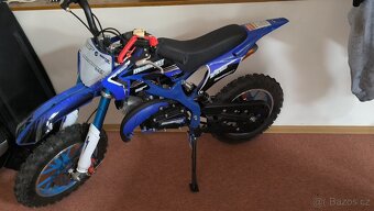 Minicross Big Apollo 49ccm modrá sedlo 61cm - 2