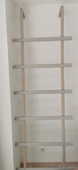 Dekorativní Věšák / žebřík, masiv - 2