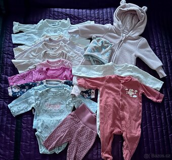 Balík dětského oblečení vel. 56, 62 - 2