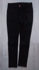 Džíny dívčí modré a černé H&M 152 - 2