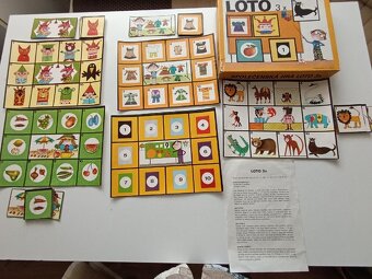 Retro společenská hra LOTO - 2
