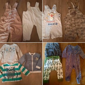 Balík oblečení miminko kluk vel 52-80 - 2