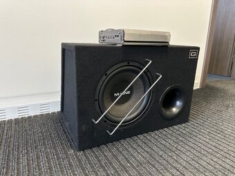Subwoofer Gladen M Line 10 + zesilovač - 2