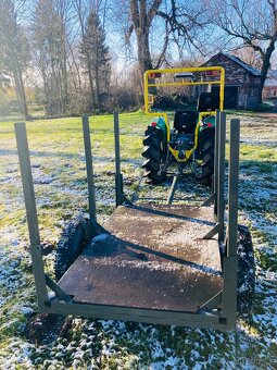 Vyvážečka dřeva za traktor, malotraktor, čtyřkolku, UTV - 2