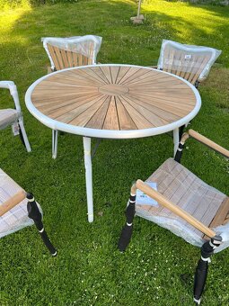 Zahradní sestava Teak nové - 2