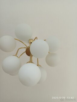 Lustr, svítidlo, lampa Kamenický Šenov - 2